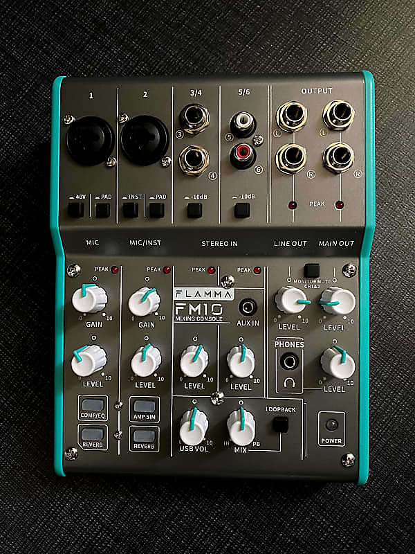 FLAMMA FM10 オーディオインターフェイス