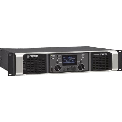 Yamaha PX3 Dual-channel Power Amp, 500 watts x 2 @ 4?, Class-D, Built in DSP, 2RU image 3