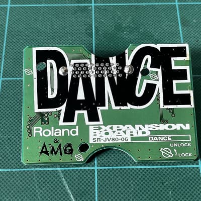 Roland SR-JV80-06 Dance Expansion Board 1990s - Green