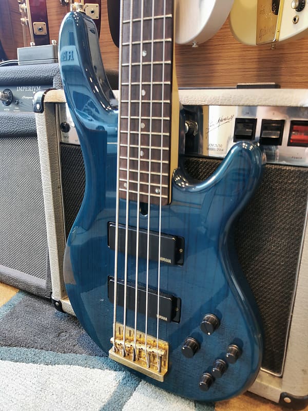 YAMAHA 5弦ベース TRB5-Ⅱ Yamaha TRB-5 II Made in japan 5 Strings 2000 Translucent