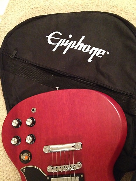 Epiphone SG G-400 Worn Cherry (2009) - Guitar Compare