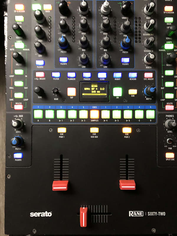 Rane 62 Mixer Reverb