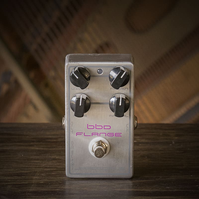 JRR Pedals BBD Flange Analog ChorusFlanger Pedal (Ibanez Reverb