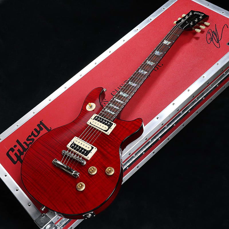 Gibson Tak Matsumoto Dc Flame Top / Cherry Red 03/20