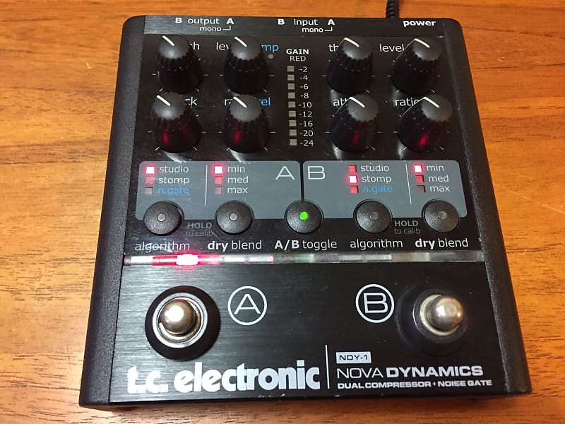 Tc Electronic NDY-1 NOVA Dynamics Dual Compressor+Noise Gate