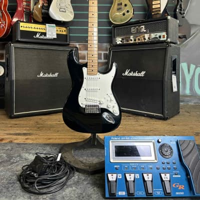 Fender GC-1 GK-Ready Stratocaster Black 2012 Electric Guitar w/ Roland GR-55