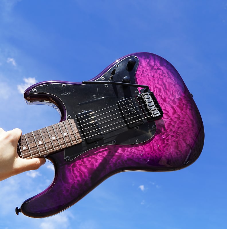 Schecter DIAMOND SERIES Traditional Pro - Transparent Purple