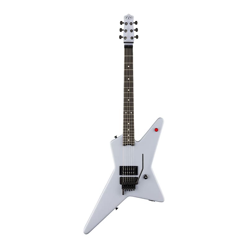 EVH Limited Star Series 6-String Electric Guitar with EVH Wolfgang Humbucker Pickup and Top-Mounted Floyd Rose Tremolo (Right-Handed, Primer Gray) image 1