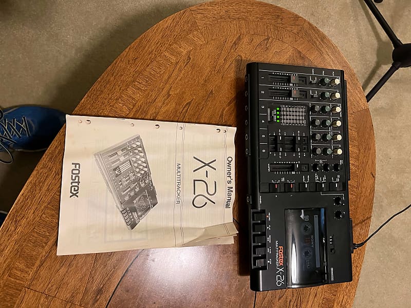 Fostex X26 Multitracker 1990s Reverb