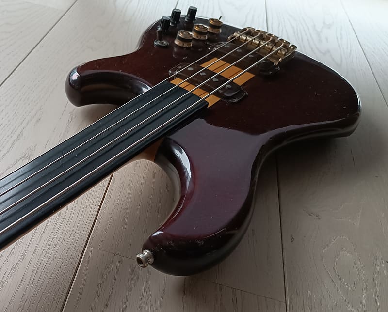 Ibanez Musician MC-940DS Fretless Sting 1980 Wood | Reverb