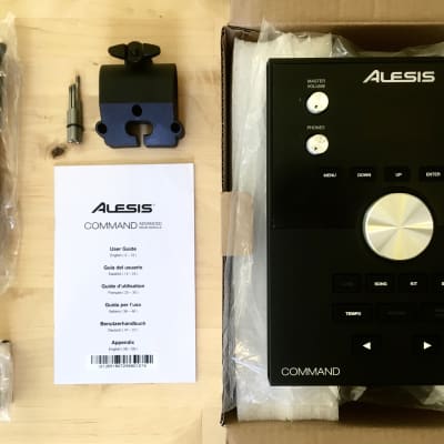 NEW Alesis Command Advanced Drum Module with Cables/Power Adapter-Machine Brain image 1