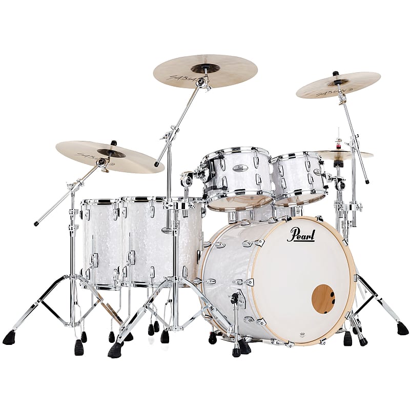 Pearl Professional 22"/10"/12"/14"/16 White Marine Pearl image 1