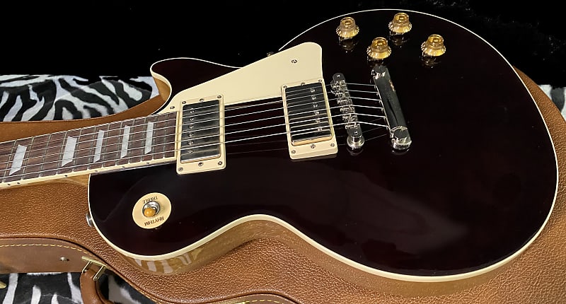 OPEN BOX! 2023 Gibson Les Paul Standard '50s Translucent Oxblood- 9.5lbs -  Authorized Dealer - In Stock- Full Warranty - G01317 - Unplayed - SAVE BIG!