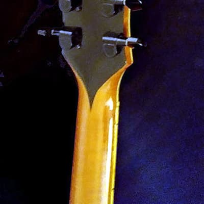 Mortoro Hollow Body Arch Top Jazz Guitar Free Flight “Volo Libero" 1994 Golden Maple image 4