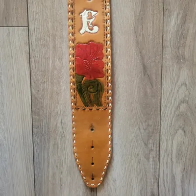 Vintage Country Western Hippie Hand Made Strap Tooled Leather Personalized 'STEVE' image 7