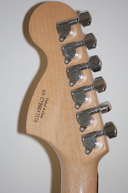 1999 squier stratocaster standard series on sale