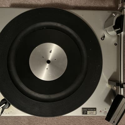 The Fisher 401 Turntable Made in Germany / Parts with Pickering XV-15 Cartridge image 1