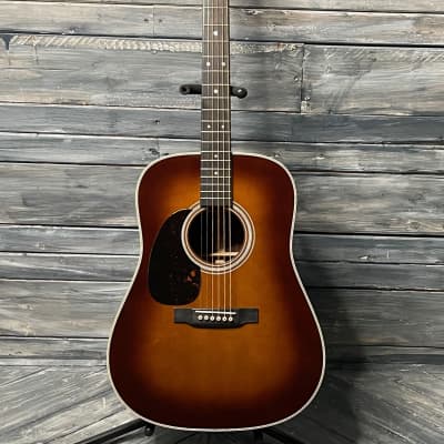 Martin Left Handed D-28 Standard Series Acoustic Guitar- Ambertone finish image 2