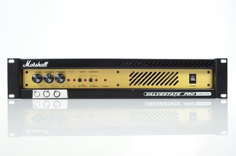 Marshall VALVESTATE PRO 120/120 パワーアンプ Lot 844 - A Marshall Valvestate Pro 120-120 power