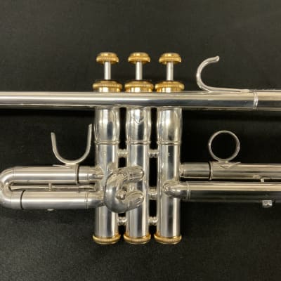 Eastman ETR821G Trumpet - Silver Plated image 5
