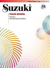 Suzuki Piano School New International ED Piano Book And Cd - Vol 1 image 1