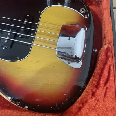 Fender Precision Bass PBass 1975 - Sunburst image 13