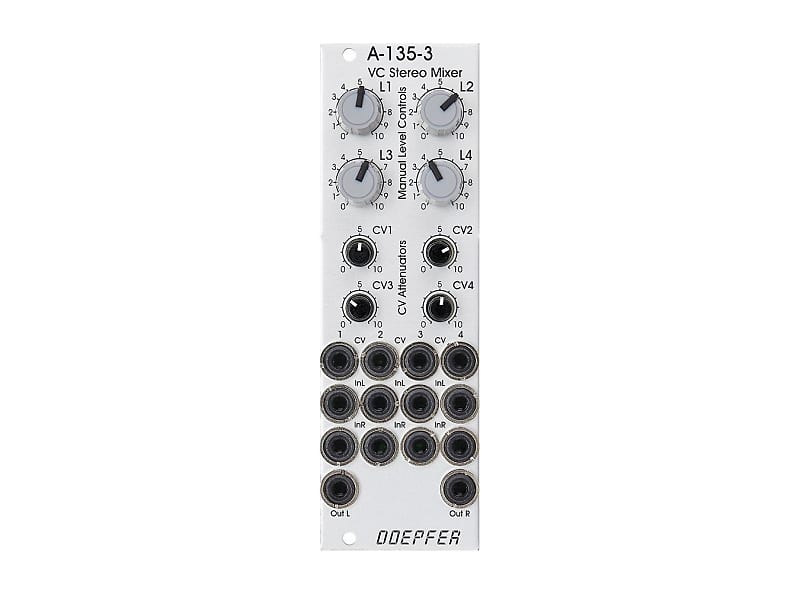 Doepfer A-135-3 VC Stereo Mixer [DEMO] | Reverb