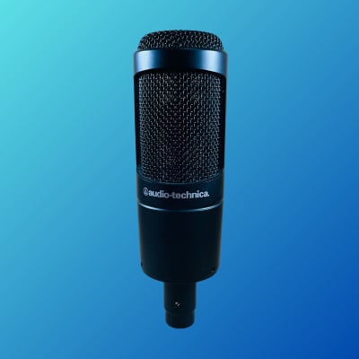Audio-Technica AT2035 Large Diaphragm Cardioid Condenser Microphone 2010s Black