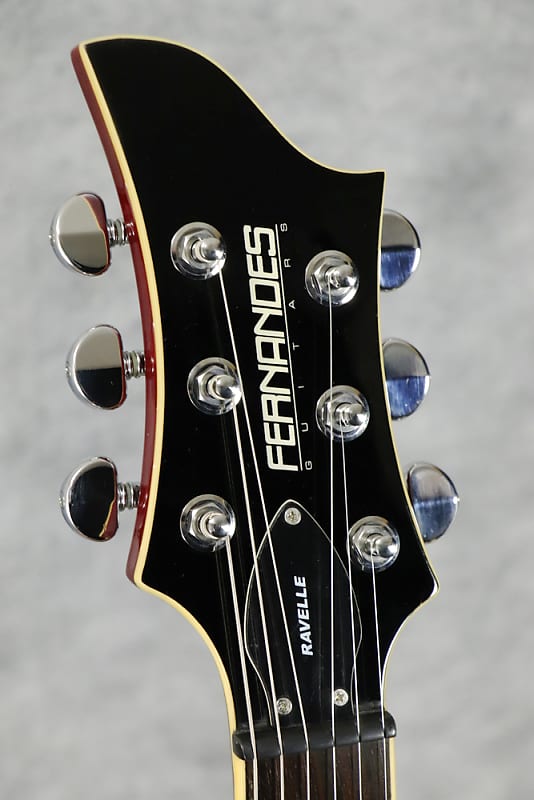 Fernandes Ravelle Elite w Sustainer See Thru Green (S/N Fernandes Ravelle Elite w Sustainer See Thru Green (S/N