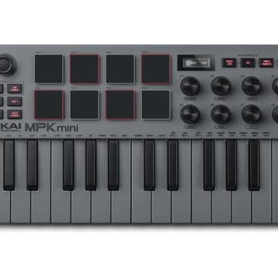 AKAI PROFESSIONAL MPK MINI MKIII GRAY Tastiera MIDI a 25 tasti