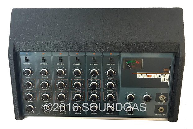 配信機器・PA機器・レコーディング機器 Roland PA-60 Roland PA.60 6 Channel Mixer | Reverb