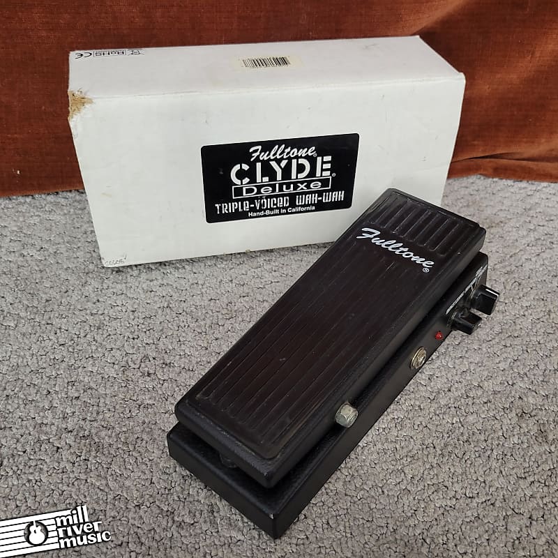 Fulltone Clyde Deluxe Triple-Voice Wah w/ Box Used
