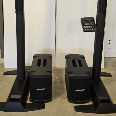 Bose BOSE sound system : 2x array loudspeaker L1-1s + 2x bass module subwoofer B1 + 1 x audio controler Tonematch T1 2018 - Black image 1