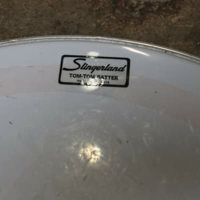 Slingerland  18" Smooth White Drum Head Vintage 1970's image 2