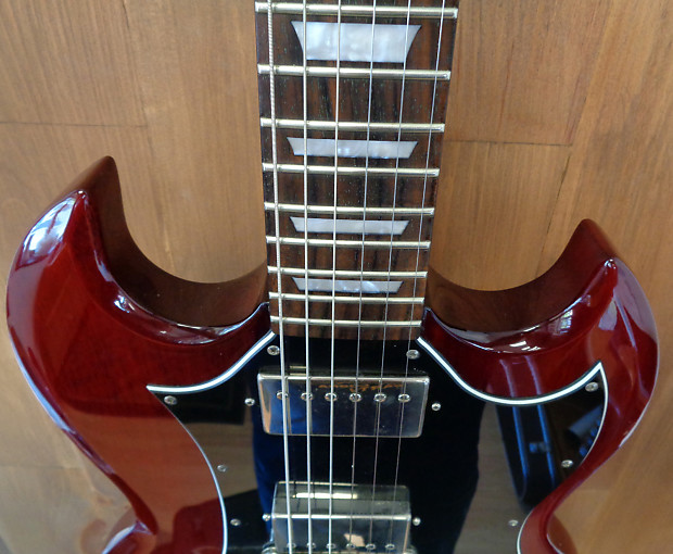 2008 Epiphone Limited Edition 1966 SG G-400 - Cherry w/ TKL