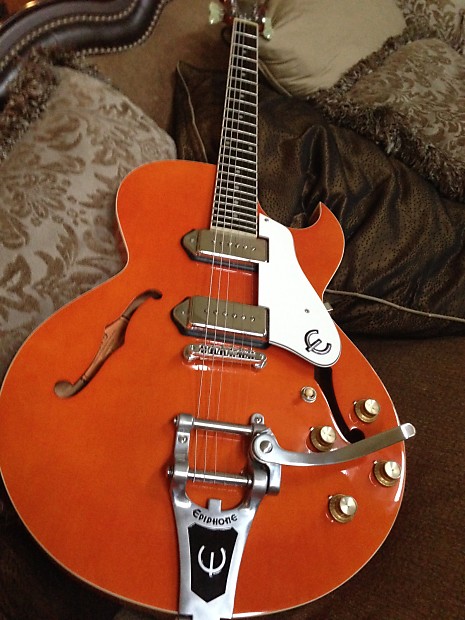 Epiphone Sorrento 1996 Sunset Orange
