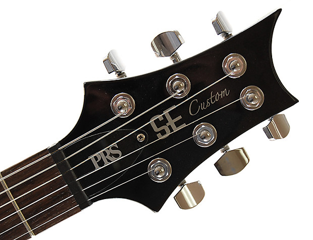 PRS SE Custom 24 Flat Top Electric Guitar in Tri Burst | Reverb