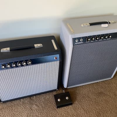 '64 Princeton Reverb 14 Watt 1x10" Hand Wired Tube Amp Guitar Combo Black Face Made in USA image 6