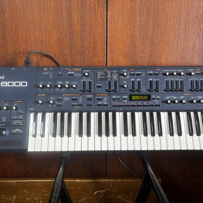 Roland JP-8000 Analog Modeling Synthesizer New internal battery and condenser