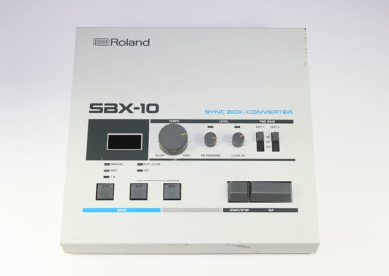 Roland シンクボックス SBX-10 MIDI SYNC BOX ジャンク Roland SBX-10 Sync Box | Reverb France