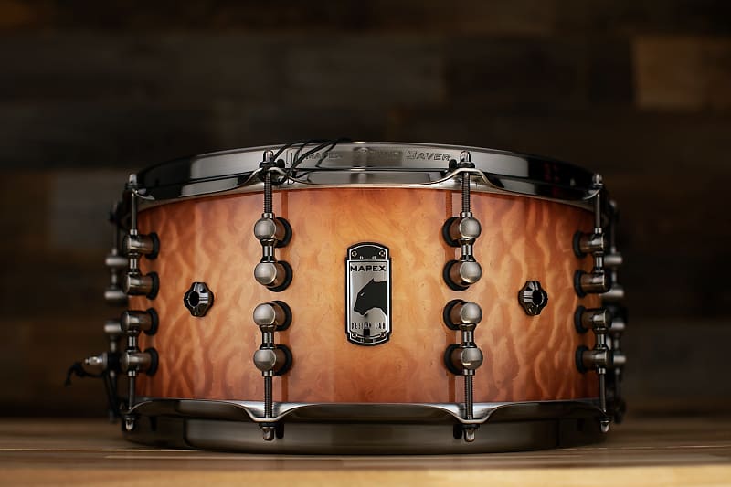 MAPEX BLACK PANTHER DESIGN LAB 14 X 6.5 VERSATUS MAPLE / MAHOGANY