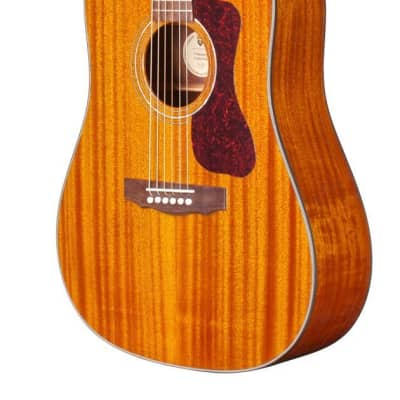 Guild D-120 - Dreadnought Steel String Acoustic Guitar - Solid Mahogany top, back, sides image 7
