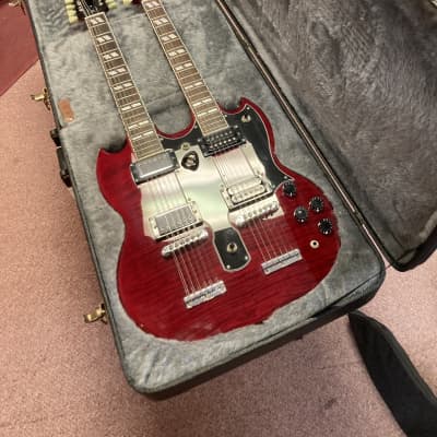 Epiphone SG double neck ? Candy apple red image 1