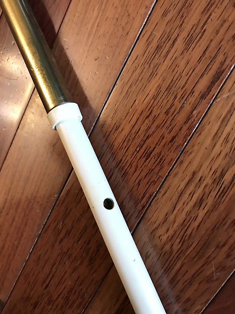 David Daye Uilleann Pipe Penny Chanter in D Late 90 s Brass PVC
