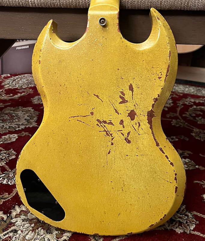 Rock N Roll Relics Sixty One w/ Gig Bag - TV Yellow, P-90 Rock N Roll Relics Sixty One w/ Gig Bag - TV Yellow, P-90