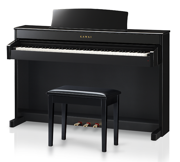 Kawai CS4 Digital Piano Polished Ebony CS 4 Reverb