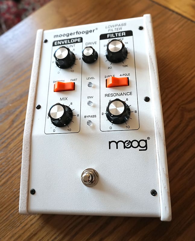 Moog Moogerfooger MF-101 Low Pass Filter White Limited | Reverb