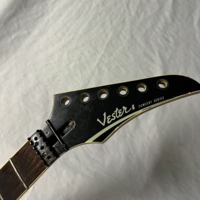 Vester Concert Series Maniac 24 Fret Electric Guitar Neck 1990s - Natural image 7