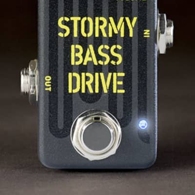 E.W.S.  Stormy Bass Drive  Mini Bass Overdrive Pedal 2023  New! image 1