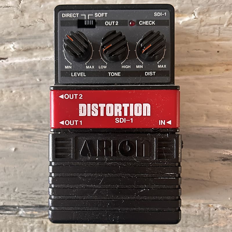 Arion Distortion SDI1 2000 Black Reverb